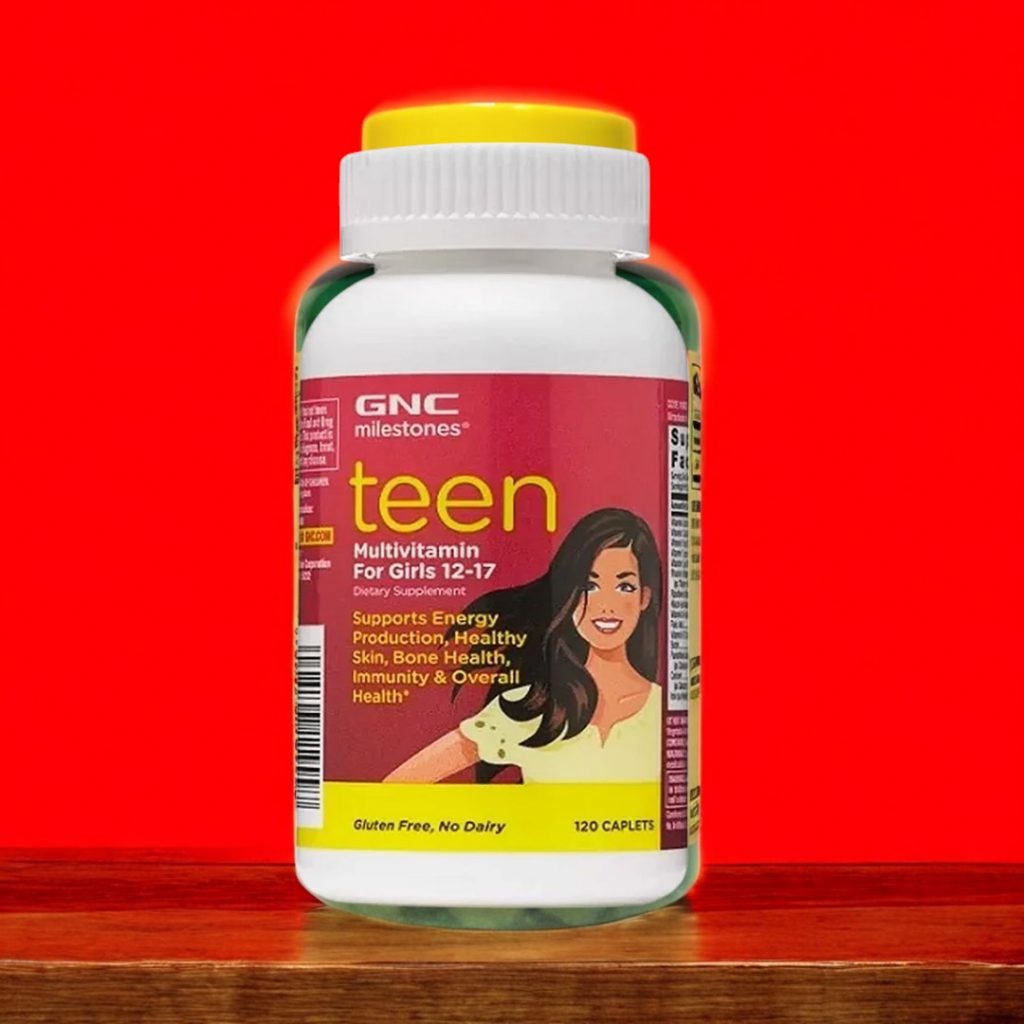 GNC Teen Multivitamin For Girls 12-17 - Image 2