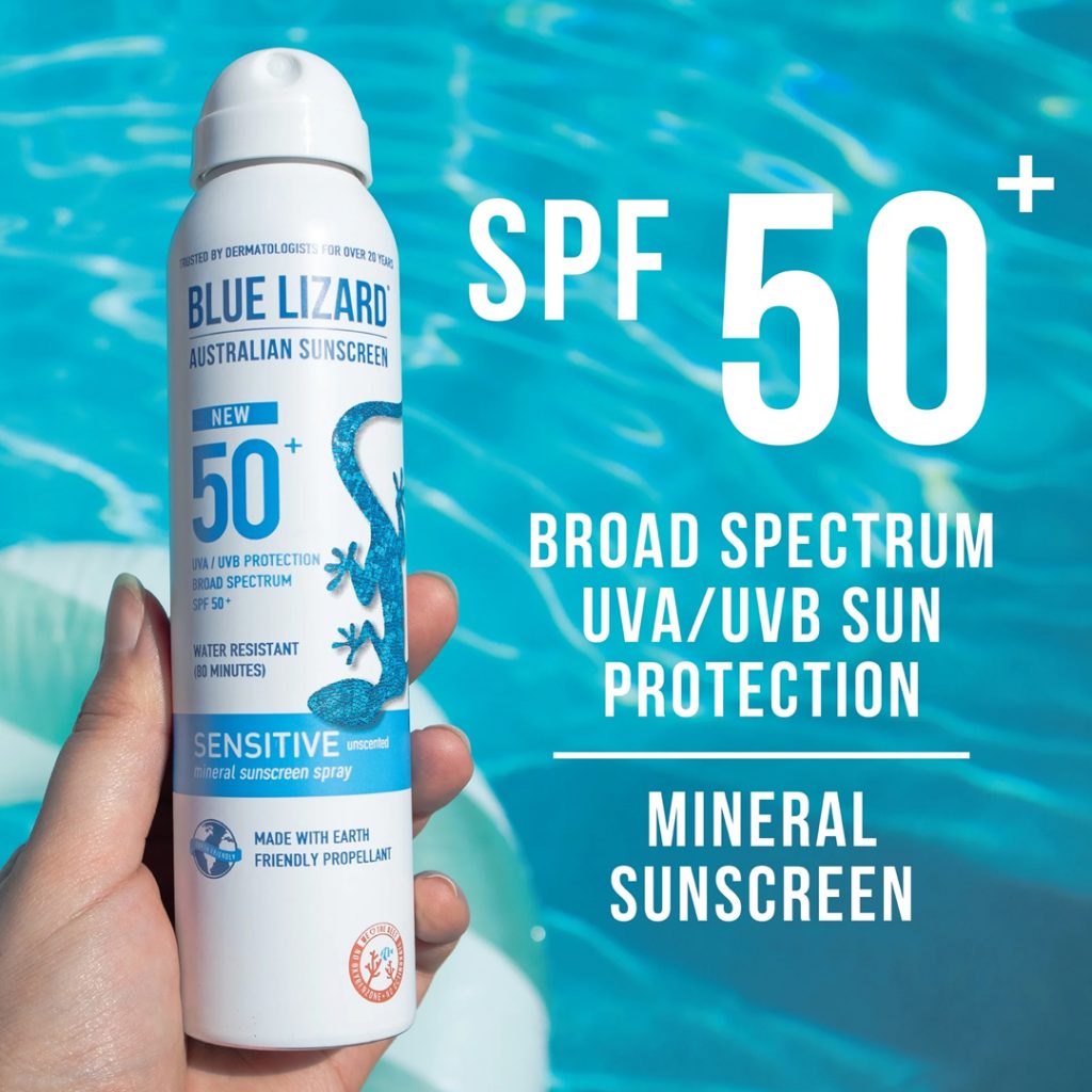 Blue Lizard Sport SPF 50 Mineral Sunscreen Spray - Image 2