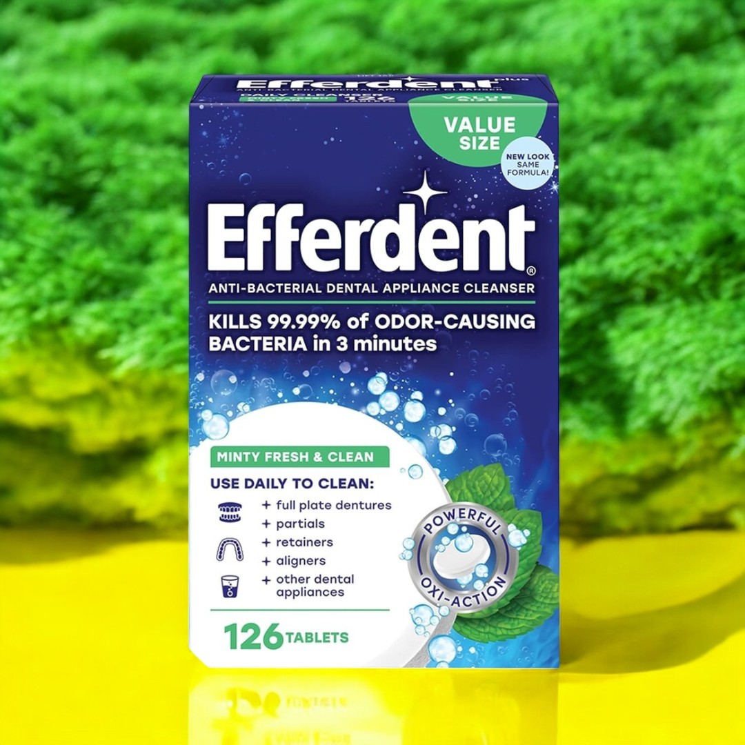 Efferdent Anti-Bacterial Dental Appliance Cleanser - Image 2